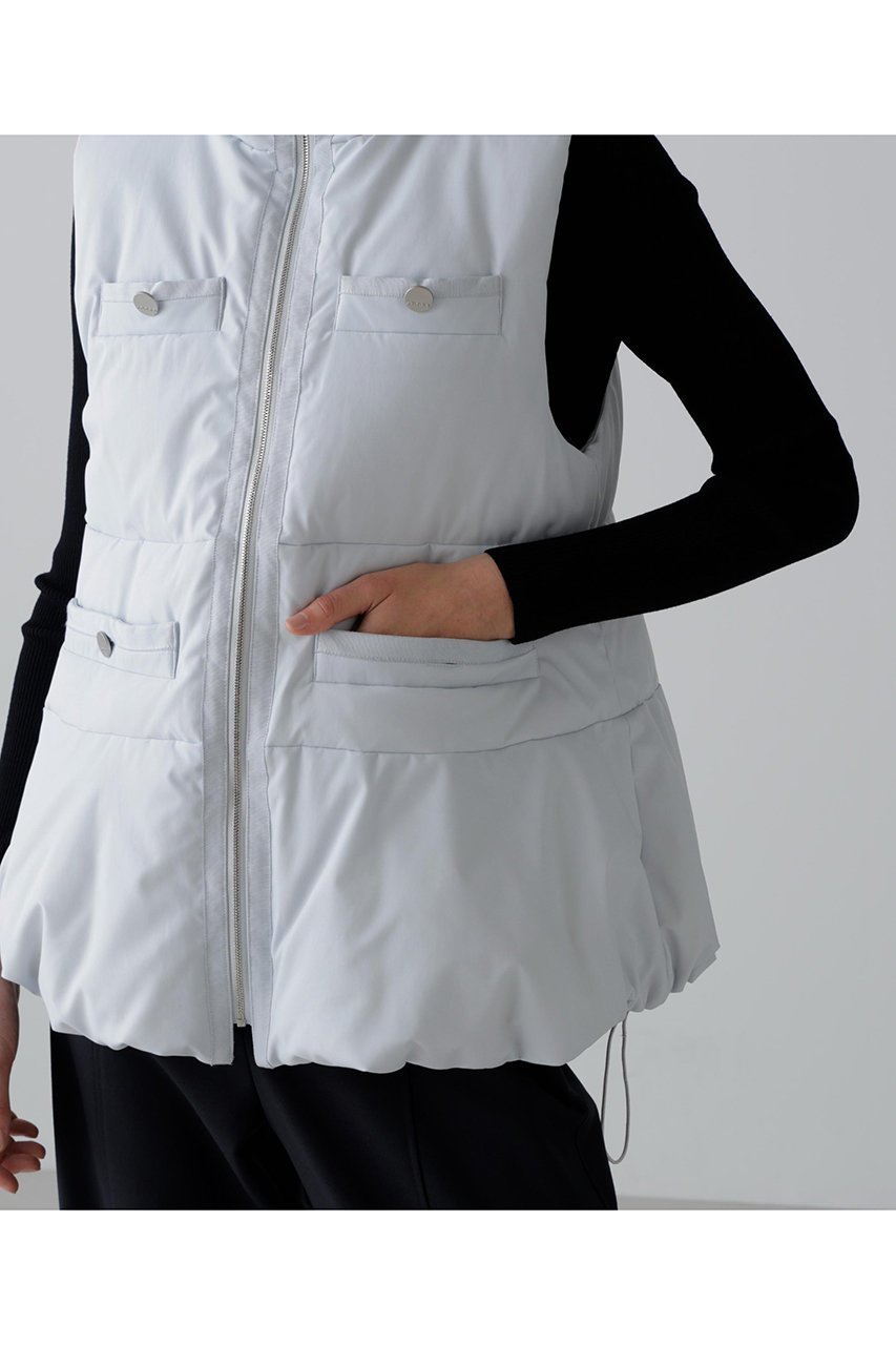 【アドーア/ADORE】のパデッドダウンベスト 人気、トレンドファッション・服の通販 founy(ファニー) 　ファッション　Fashion　レディースファッション　Fashion for Women　アウター　Coat / Outerwear Collection　レディースジャケット・軽アウター　Jackets　クラシック　Classic, Timeless Style　ジャケット　Jacket, Outerwear　スタンド　Stand Collar, Upright Stand　タフタ　Taffeta, Structured Fabric　ダウン　Down, Puffer　ベスト　Vest, Waistcoat　ポケット　Pocket, Pocket Detail　メタル　Metal, Metal Parts　防寒　Cold Protection, Winter-Ready　other-7|ID: prp329100004630167 ipo3291000000033299751