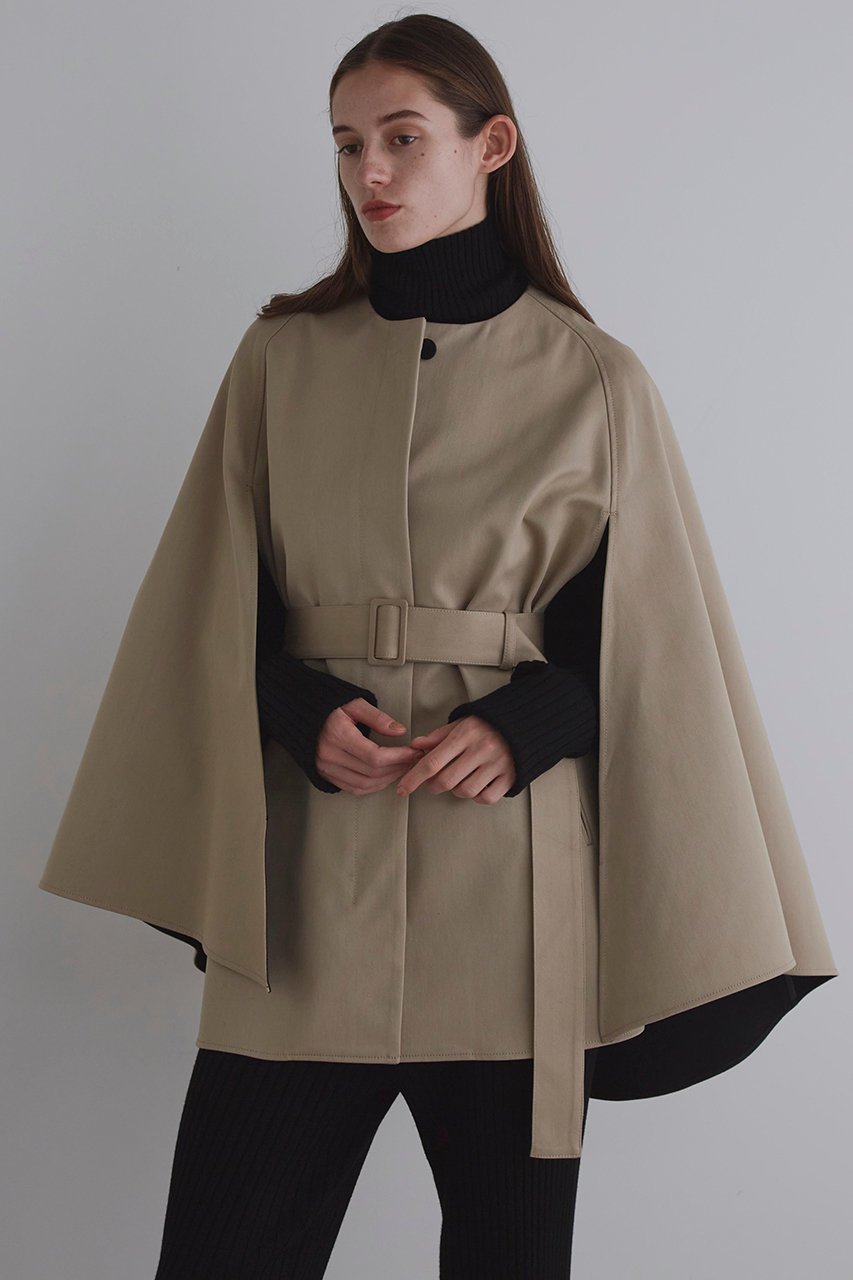 【ル フィル/LE PHIL】の《LE PHIL》ライトボンディングケープジャケット 人気、トレンドファッション・服の通販 founy(ファニー) 　ファッション　Fashion　レディースファッション　Fashion for Women　アウター　Coat / Outerwear Collection　レディースジャケット・軽アウター　Jackets　クラシカル　Classical, Vintage-Inspired　ジャケット　Jacket, Outerwear　ビッグ　Big, Oversized　エレガント 上品　Elegant　羽織　Haori, Light Jacket　 other-1|ID: prp329100004630168 ipo3291000000035248611