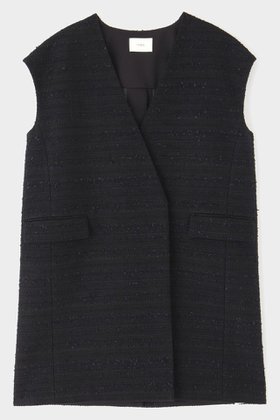 【ル フィル/LE PHIL】 ミックスツィードノースリーブジャケット人気、トレンドファッション・服の通販 founy(ファニー) ファッション Fashion レディースファッション Fashion for Women アウター Coat / Outerwear Collection レディースジャケット・軽アウター Jackets エレガント 上品 Elegant ジャケット Jacket, Outerwear スタンダード Standard, Basic ツイード Twill, Twill Weave トレンド Trend, Trending Now ノースリーブ Sleeveless, No-Sleeve リラックス Relax, Relaxed Fit 今季 This Season, Current Season 別注 Limited Edition, Custom Order |ID:prp329100004630169