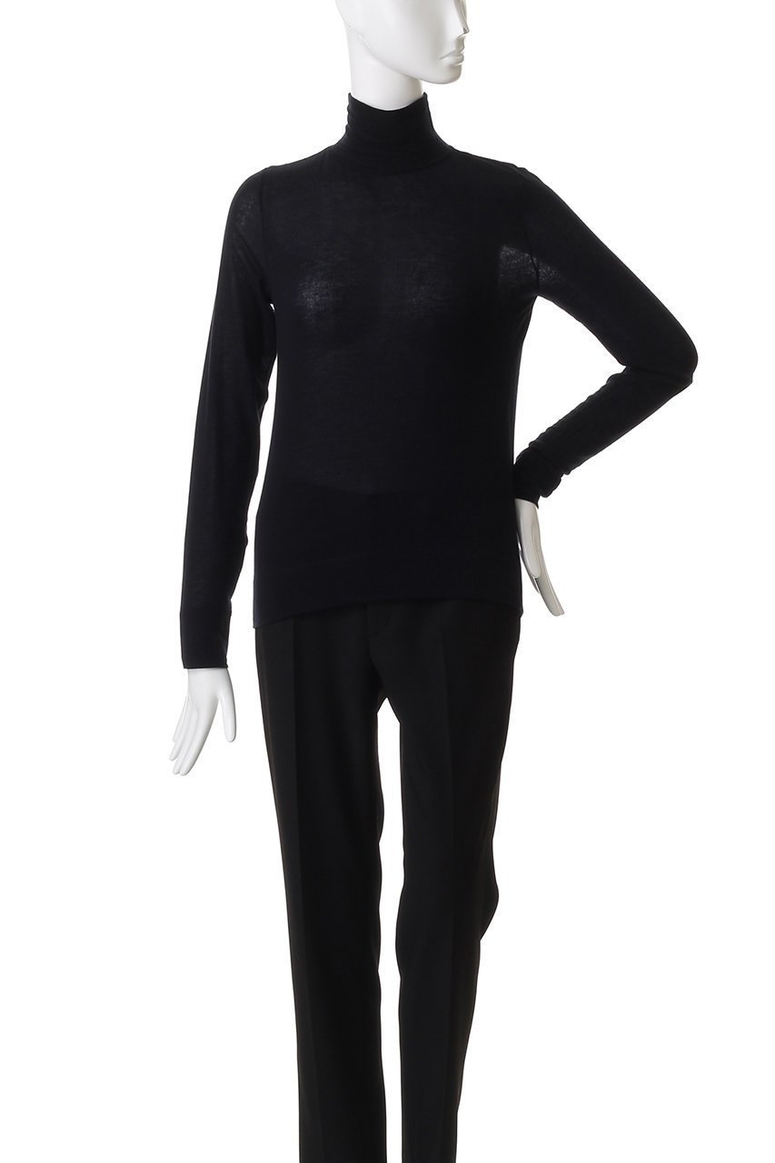 【エブール/ebure】のソフトシアージャージ ハイネックカットソー 人気、トレンドファッション・服の通販 founy(ファニー) ファッション Fashion レディースファッション Fashion for Women トップス・カットソー Cut & Sew Tops ニット Knit Tops & Sweaters カジュアルプルオーバー・ニットトップス Pullovers & Knit Tops / Casual Pullovers カットソー・ベーシックTシャツ Cut-and-Sewn Tops / Stretch Tees & Basics カットソー Cut and Sewn Top シルク Silk, 100% Silk ミドル Middle Length, Mid Height other-2|ID: prp329100004630171 ipo3291000000036004256