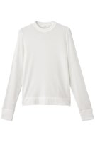 【エブール/ebure】の【8/8 0:00販売開始】ソフトシアージャージ クルーネックカットソー 人気、トレンドファッション・服の通販 founy(ファニー) ファッション Fashion レディースファッション Fashion for Women トップス・カットソー Cut & Sew Tops ニット Knit Tops & Sweaters カジュアルプルオーバー・ニットトップス Pullovers & Knit Tops / Casual Pullovers カットソー・ベーシックTシャツ Cut-and-Sewn Tops / Stretch Tees & Basics 2025年 2025 2025-2026秋冬・A/W Autumn/Winter 2025–26 AW25–26 シアー Sheer, See-Through シルク Silk, 100% Silk シンプル Simple, Minimal A/W・秋冬 Autumn/Winter |ID:prp329100004630172