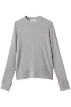 【エブール/ebure】のソフトシアージャージ クルーネックカットソー 人気、トレンドファッション・服の通販 founy(ファニー) ファッション Fashion レディースファッション Fashion for Women トップス・カットソー Cut & Sew Tops ニット Knit Tops & Sweaters カジュアルプルオーバー・ニットトップス Pullovers & Knit Tops / Casual Pullovers カットソー・ベーシックTシャツ Cut-and-Sewn Tops / Stretch Tees & Basics シアー Sheer, See-Through シルク Silk, 100% Silk シンプル Simple, Minimal thumbnail トップグレー|ID: prp329100004630172 ipo3291000000036077153