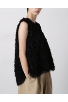 【ヒューエルミュージアム/hueLe Museum】の【hLM】フェザーニット 人気、トレンドファッション・服の通販 founy(ファニー) ファッション Fashion レディースファッション Fashion for Women トップス・カットソー Cut & Sew Tops ニット Knit Tops & Sweaters カジュアルプルオーバー・ニットトップス Pullovers & Knit Tops / Casual Pullovers トレンド Trend, Trending Now フェザー Feather, Feather Detail フレア Flare, Flared 新作・新入荷 New Arrivals / New In thumbnail ブラック|ID: prp329100004630173 ipo3291000000033299799