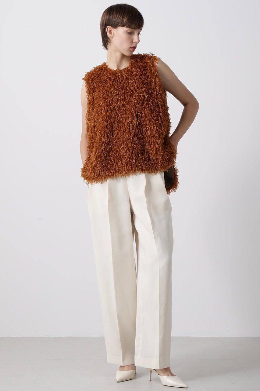 【ヒューエルミュージアム/hueLe Museum】の【hLM】フェザーニット 人気、トレンドファッション・服の通販 founy(ファニー) 　ファッション　Fashion　レディースファッション　Fashion for Women　トップス・カットソー　Cut & Sew Tops　ニット　Knit Tops & Sweaters　カジュアルプルオーバー・ニットトップス　Pullovers & Knit Tops / Casual Pullovers　トレンド　Trend, Trending Now　フェザー　Feather, Feather Detail　フレア　Flare, Flared　other-2|ID: prp329100004630173 ipo3291000000035777337