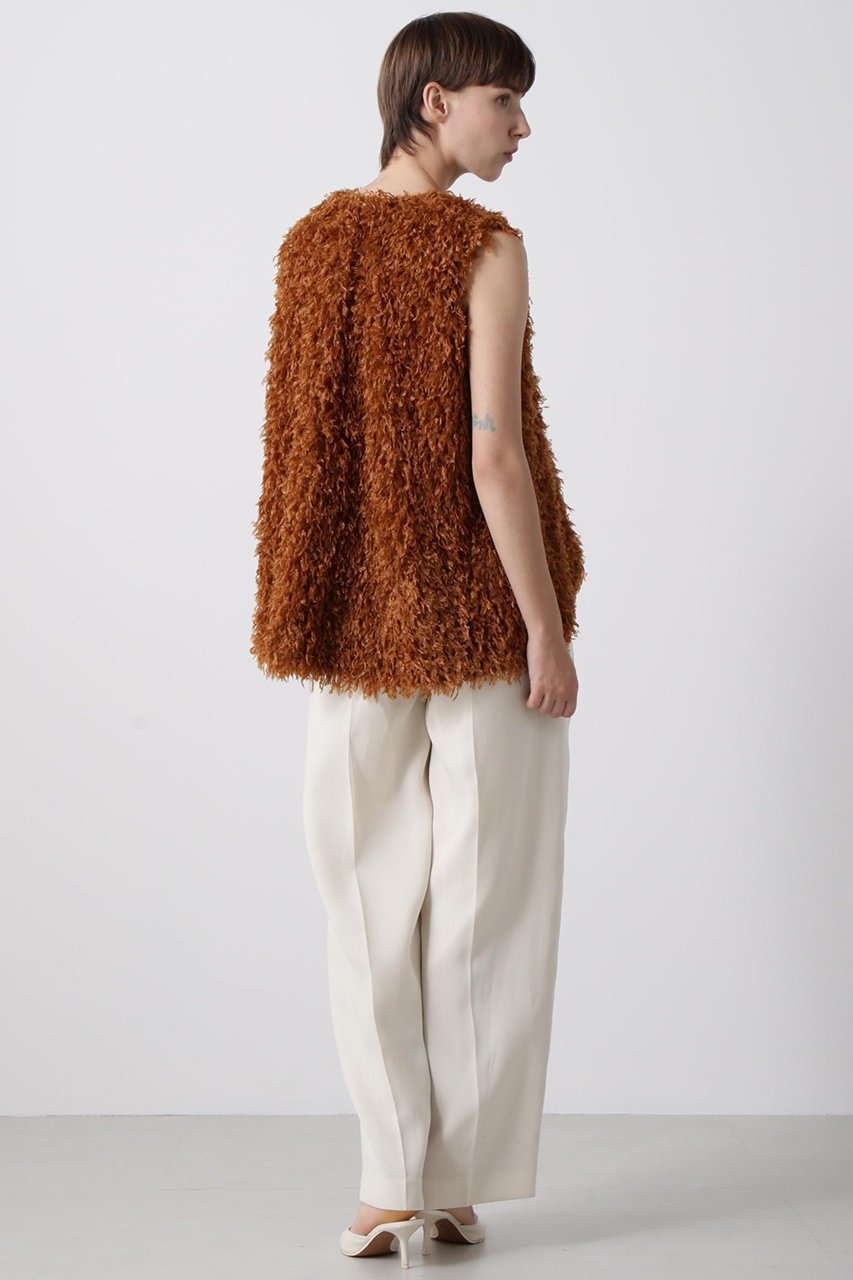 【ヒューエルミュージアム/hueLe Museum】の【hLM】フェザーニット 人気、トレンドファッション・服の通販 founy(ファニー) 　ファッション　Fashion　レディースファッション　Fashion for Women　トップス・カットソー　Cut & Sew Tops　ニット　Knit Tops & Sweaters　カジュアルプルオーバー・ニットトップス　Pullovers & Knit Tops / Casual Pullovers　トレンド　Trend, Trending Now　フェザー　Feather, Feather Detail　フレア　Flare, Flared　other-4|ID: prp329100004630173 ipo3291000000035777339