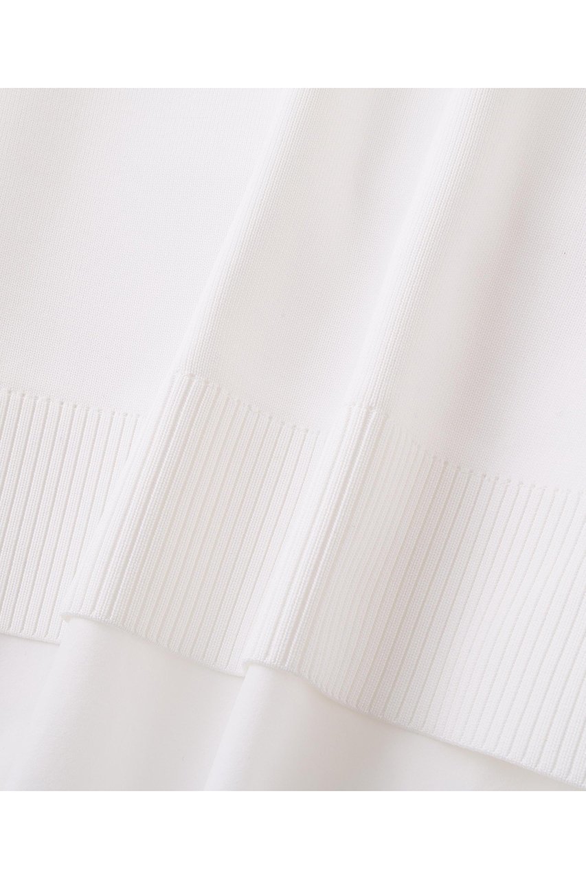 【ル フィル/LE PHIL】の《LE PHIL SPORTS》テックレイヤードニット 人気、トレンドファッション・服の通販 founy(ファニー) 　ファッション　Fashion　レディースファッション　Fashion for Women　トップス・カットソー　Cut & Sew Tops　ニット　Knit Tops & Sweaters　カジュアルプルオーバー・ニットトップス　Pullovers & Knit Tops / Casual Pullovers　シンプル　Simple, Minimal　スポーツ　Sports, Activewear　スポーティ　Sporty, Casual Athletic　ボトム　Bottoms, Lower Wear　軽量　Lightweight, Ultra Light　other-4|ID: prp329100004630174 ipo3291000000035753234