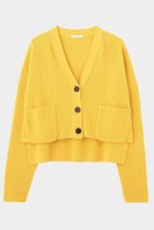 【ル フィル/LE PHIL】のウールコンパクトカーディガン 人気、トレンドファッション・服の通販 founy(ファニー) ファッション Fashion レディースファッション Fashion for Women トップス・カットソー Cut & Sew Tops ニット Knit Tops & Sweaters カーディガン・羽織り Layered Style Cardigans カジュアルプルオーバー・ニットトップス Pullovers & Knit Tops / Casual Pullovers カーディガン Cardigan, Knitwear コンパクト Compact, Small Size シンプル Simple, Minimal バランス Balance, Style Balance ロング Long, Long-Length ワイド Wide, Wide Fit thumbnail イエロー|ID: prp329100004630175 ipo3291000000033299816