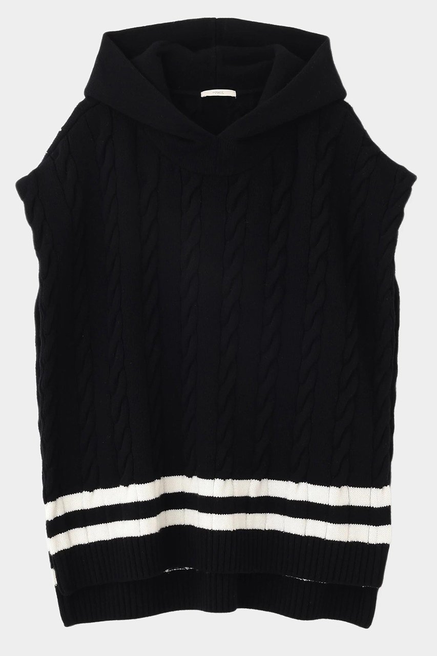 【ル フィル/LE PHIL】のウールミドルゲージケーブルニット 人気、トレンドファッション・服の通販 founy(ファニー) 　ファッション　Fashion　レディースファッション　Fashion for Women　トップス・カットソー　Cut & Sew Tops　ニット　Knit Tops & Sweaters　カジュアルプルオーバー・ニットトップス　Pullovers & Knit Tops / Casual Pullovers　スポーティ　Sporty, Casual Athletic　タートルネック　Turtleneck, High Neck　ベスト　Vest, Waistcoat　ミドル　Middle Length, Mid Height　ロング　Long, Long-Length　 other-1|ID: prp329100004630176 ipo3291000000035753235