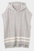 【ル フィル/LE PHIL】のウールミドルゲージケーブルニット 人気、トレンドファッション・服の通販 founy(ファニー) ファッション Fashion レディースファッション Fashion for Women トップス・カットソー Cut & Sew Tops ニット Knit Tops & Sweaters カジュアルプルオーバー・ニットトップス Pullovers & Knit Tops / Casual Pullovers スポーティ Sporty, Casual Athletic タートルネック Turtleneck, High Neck ベスト Vest, Waistcoat ミドル Middle Length, Mid Height ロング Long, Long-Length thumbnail グレー|ID: prp329100004630176 ipo3291000000035753237