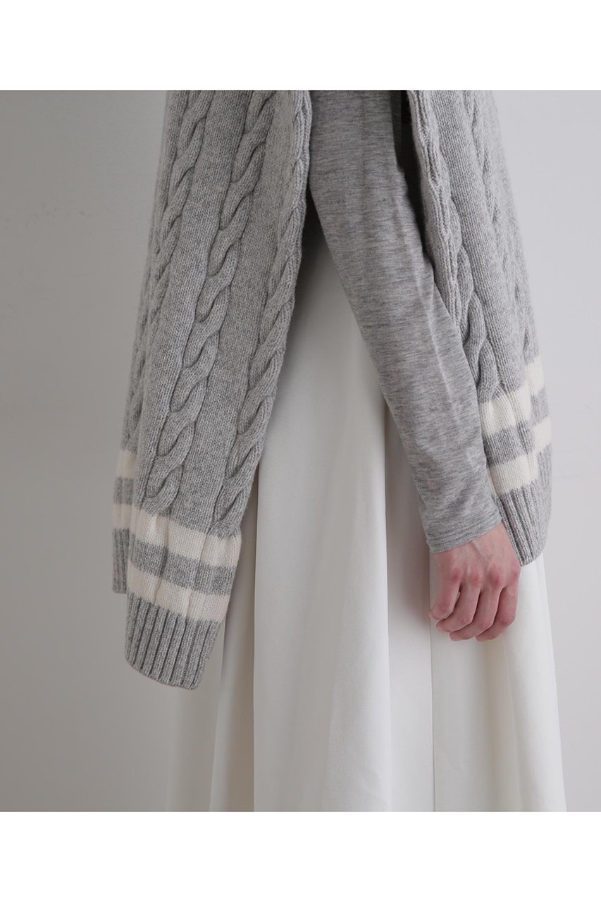 【ル フィル/LE PHIL】のウールミドルゲージケーブルニット 人気、トレンドファッション・服の通販 founy(ファニー) 　ファッション　Fashion　レディースファッション　Fashion for Women　トップス・カットソー　Cut & Sew Tops　ニット　Knit Tops & Sweaters　カジュアルプルオーバー・ニットトップス　Pullovers & Knit Tops / Casual Pullovers　スポーティ　Sporty, Casual Athletic　タートルネック　Turtleneck, High Neck　ベスト　Vest, Waistcoat　ミドル　Middle Length, Mid Height　ロング　Long, Long-Length　other-8|ID: prp329100004630176 ipo3291000000035753244