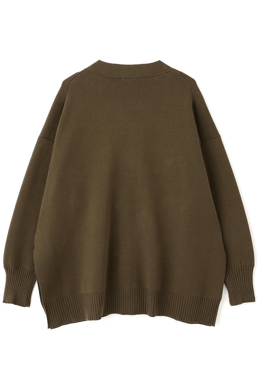 【ル フィル/LE PHIL】のレタードフォルムスリーブカーデ 人気、トレンドファッション・服の通販 founy(ファニー) 　ファッション　Fashion　レディースファッション　Fashion for Women　トップス・カットソー　Cut & Sew Tops　ニット　Knit Tops & Sweaters　カジュアルプルオーバー・ニットトップス　Pullovers & Knit Tops / Casual Pullovers　アメリカン　American Style　クラシック　Classic, Timeless Style　バランス　Balance, Style Balance　モノトーン　Monotone, Black and White　other-2|ID: prp329100004630178 ipo3291000000033299834