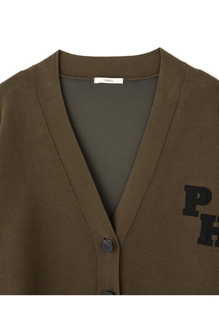 【ル フィル/LE PHIL】のレタードフォルムスリーブカーデ 人気、トレンドファッション・服の通販 founy(ファニー) 　ファッション　Fashion　レディースファッション　Fashion for Women　トップス・カットソー　Cut & Sew Tops　ニット　Knit Tops & Sweaters　カジュアルプルオーバー・ニットトップス　Pullovers & Knit Tops / Casual Pullovers　アメリカン　American Style　クラシック　Classic, Timeless Style　バランス　Balance, Style Balance　モノトーン　Monotone, Black and White　other-3|ID: prp329100004630178 ipo3291000000033299835