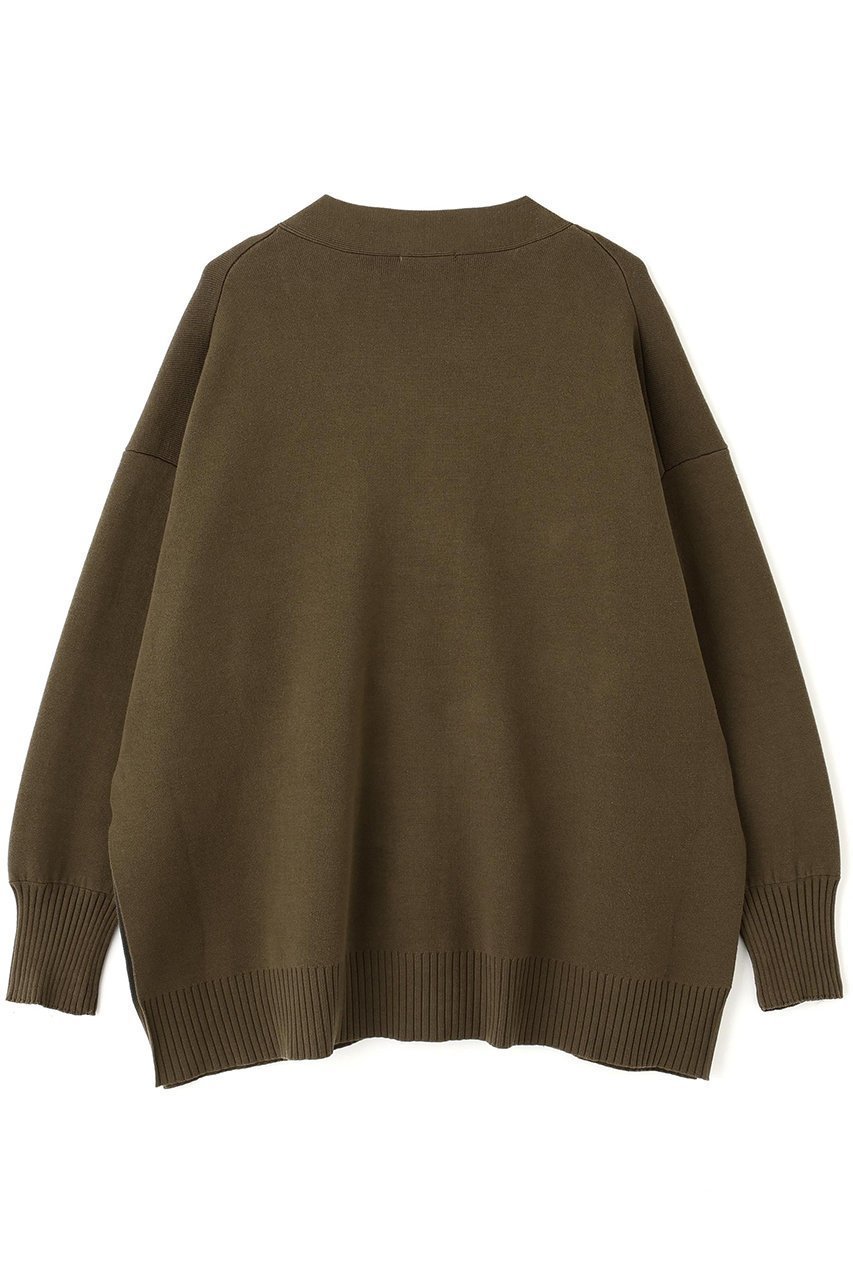 【ル フィル/LE PHIL】のレタードフォルムスリーブカーデ 人気、トレンドファッション・服の通販 founy(ファニー) 　ファッション　Fashion　レディースファッション　Fashion for Women　トップス・カットソー　Cut & Sew Tops　ニット　Knit Tops & Sweaters　カーディガン・羽織り　Layered Style Cardigans　アメリカン　American Style　カーディガン　Cardigan, Knitwear　クラシック　Classic, Timeless Style　バランス　Balance, Style Balance　モノトーン　Monotone, Black and White　other-4|ID: prp329100004630178 ipo3291000000035753261