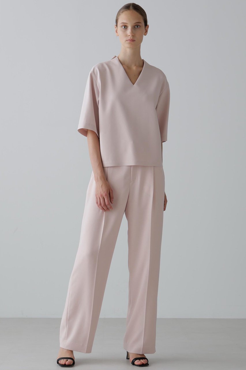 【アドーア/ADORE】のストレッチジョーゼットパンツ 人気、トレンドファッション・服の通販 founy(ファニー) 　ファッション　Fashion　レディースファッション　Fashion for Women　パンツ　Pants & Trousers　ストレッチ　Stretch, Stretchy Fabric　ストレート　Straight, Straight Cut　other-2|ID: prp329100004630183 ipo3291000000033299873