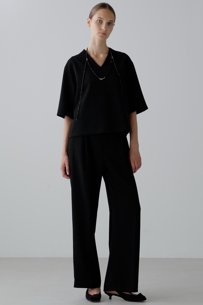 【アドーア/ADORE】のストレッチジョーゼットパンツ 人気、トレンドファッション・服の通販 founy(ファニー) 　ファッション　Fashion　レディースファッション　Fashion for Women　パンツ　Pants & Trousers　ストレッチ　Stretch, Stretchy Fabric　ストレート　Straight, Straight Cut　other-2|ID: prp329100004630183 ipo3291000000034991185