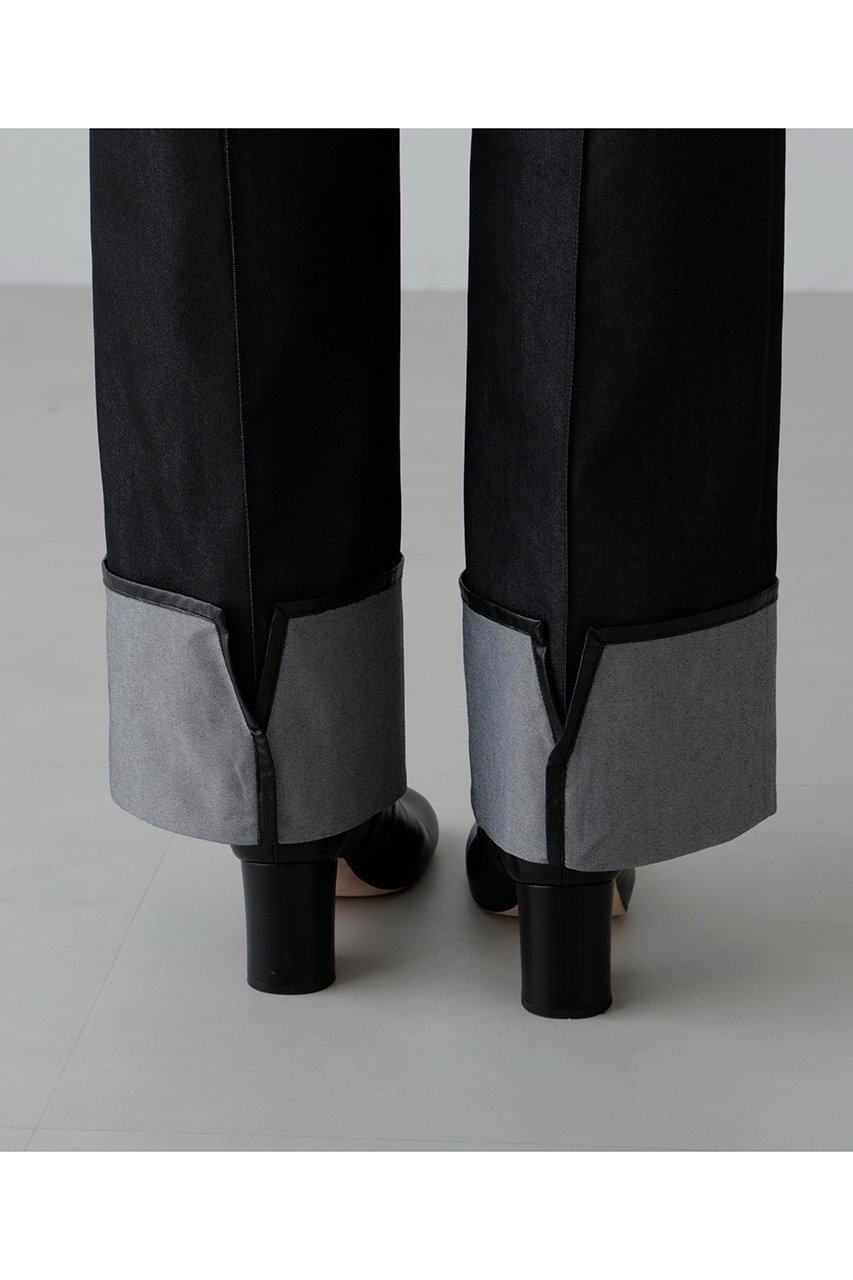 【アドーア/ADORE】のデニムライクストレッチパンツ 人気、トレンドファッション・服の通販 founy(ファニー) 　ファッション　Fashion　レディースファッション　Fashion for Women　パンツ　Pants & Trousers　デニムパンツ・ジーンズ・美脚デニム　Denim Jeans & Pants　クール　Cool, Chic　デニム　Denim, Jeans Material　パイピング　Piping, Trim Design　フラット　Flat, Flat Shoes　other-8|ID: prp329100004630185 ipo3291000000035753283