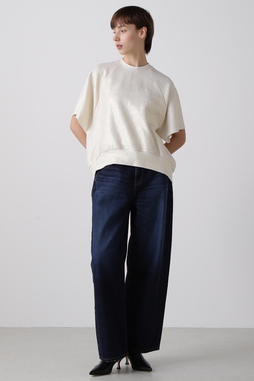 【ヒューエルミュージアム/hueLe Museum】の【hLM】デニムパンツ インテリア・キッズ・メンズ・レディースファッション・服の通販 founy(ファニー) 　ファッション　Fashion　レディースファッション　Fashion for Women　パンツ　Pants & Trousers　デニムパンツ・ジーンズ・美脚デニム　Denim Jeans & Pants　シンプル　Simple, Minimal　デニム　Denim, Jeans Material　ネイビー|ID: prp329100004630189 ipo3291000000035753286