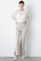 【ヒューエルミュージアム/hueLe Museum】の【STUMBLY】New Narrow Silhouette Pants 人気、トレンドファッション・服の通販 founy(ファニー) ファッション Fashion レディースファッション Fashion for Women パンツ Pants & Trousers おすすめ Recommended / Our Picks コンパクト Compact, Small Size ジャケット Jacket, Outerwear ストレッチ Stretch, Stretchy Fabric スポーティ Sporty, Casual Athletic セットアップ Set-Up, Coordinated Outfit センター Center, Center Line フロント Front, Front Design ポケット Pocket, Pocket Detail エレガント 上品 Elegant 新作・新入荷 New Arrivals / New In thumbnail ベージュ|ID: prp329100004630191 ipo3291000000033299933