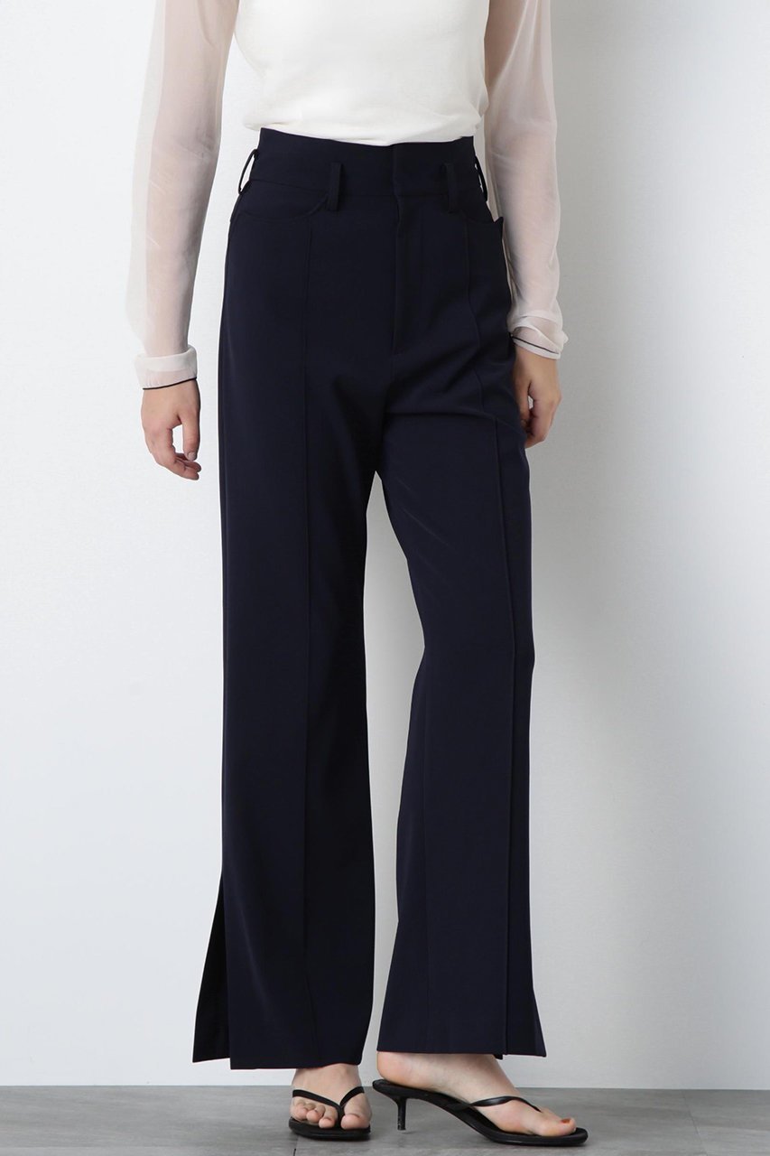 【ヒューエルミュージアム/hueLe Museum】の【STUMBLY】New Narrow Silhouette Pants 人気、トレンドファッション・服の通販 founy(ファニー) 　ファッション　Fashion　レディースファッション　Fashion for Women　パンツ　Pants & Trousers　おすすめ　Recommended / Our Picks　コンパクト　Compact, Small Size　ジャケット　Jacket, Outerwear　ストレッチ　Stretch, Stretchy Fabric　スポーティ　Sporty, Casual Athletic　セットアップ　Set-Up, Coordinated Outfit　センター　Center, Center Line　フロント　Front, Front Design　ポケット　Pocket, Pocket Detail　エレガント 上品　Elegant　新作・新入荷　New Arrivals / New In　other-3|ID: prp329100004630191 ipo3291000000033299936