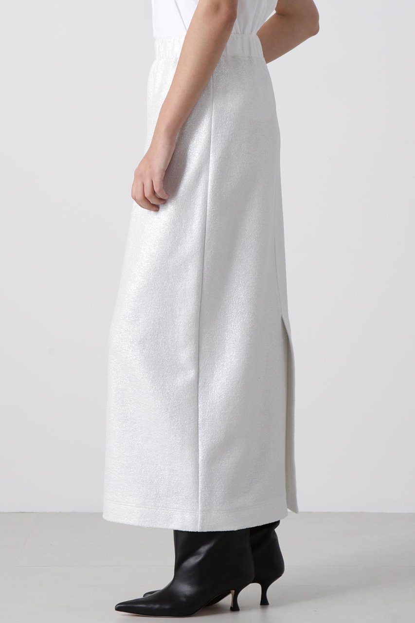 【ヒューエルミュージアム/hueLe Museum】の【hLM】箔プリントカットソースカート 人気、トレンドファッション・服の通販 founy(ファニー) 　ファッション　Fashion　レディースファッション　Fashion for Women　スカート　Skirts　ロングスカート　Long Skirts / Maxi & Midi Skirts　シンプル　Simple, Minimal　プリント　Print, Printed Pattern　ロング　Long, Long-Length　other-3|ID: prp329100004630196 ipo3291000000035394093