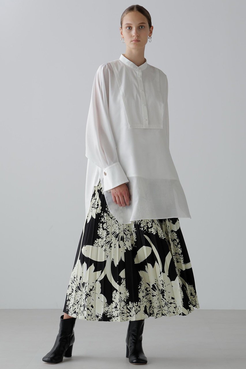 【アドーア/ADORE】のフローラルプリントスカート 人気、トレンドファッション・服の通販 founy(ファニー) 　ファッション　Fashion　レディースファッション　Fashion for Women　スカート　Skirts　ロングスカート　Long Skirts / Maxi & Midi Skirts　プリント　Print, Printed Pattern　プリーツ　Pleats, Pleated　モチーフ　Motif, Design Theme　ロング　Long, Long-Length　新作・新入荷　New Arrivals / New In　other-4|ID: prp329100004630197 ipo3291000000033299976