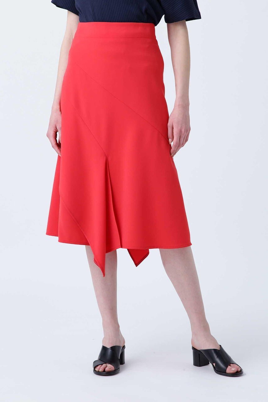 【アドーア/ADORE】のマットジョーゼットスカート インテリア・キッズ・メンズ・レディースファッション・服の通販 founy(ファニー) 　ファッション　Fashion　レディースファッション　Fashion for Women　スカート　Skirts　おすすめ　Recommended / Our Picks　ジョーゼット　Georgette, Semi-Sheer Fabric　セットアップ　Set-Up, Coordinated Outfit　フレア　Flare, Flared　エレガント 上品　Elegant　今季　This Season, Current Season　レッド|ID: prp329100004630199 ipo3291000000035540930