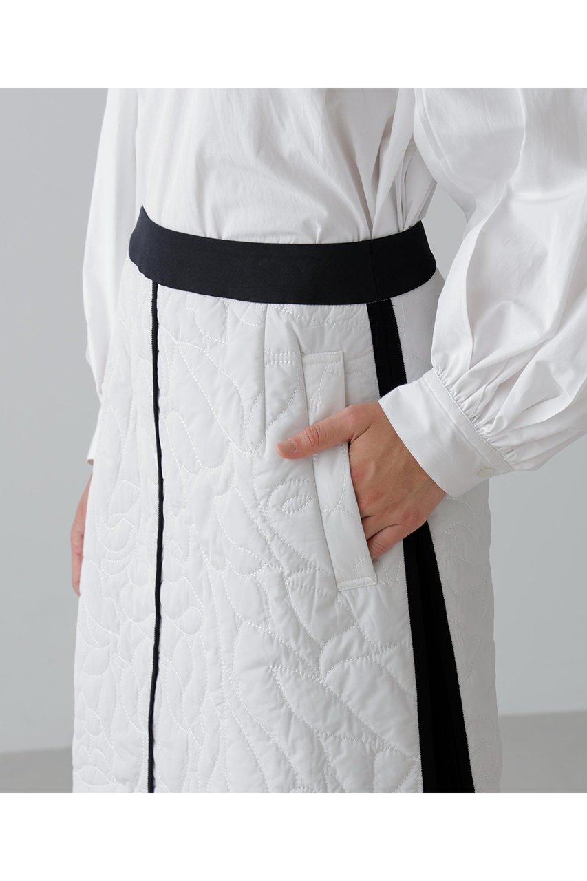 【アドーア/ADORE】のグラフィティキルティングスカート 人気、トレンドファッション・服の通販 founy(ファニー) 　ファッション　Fashion　レディースファッション　Fashion for Women　スカート　Skirts　おすすめ　Recommended / Our Picks　キルティング　Quilted, Quilting　ジャケット　Jacket, Outerwear　セットアップ　Set-Up, Coordinated Outfit　センター　Center, Center Line　タフタ　Taffeta, Structured Fabric　プリーツ　Pleats, Pleated　other-7|ID: prp329100004630202 ipo3291000000035664398