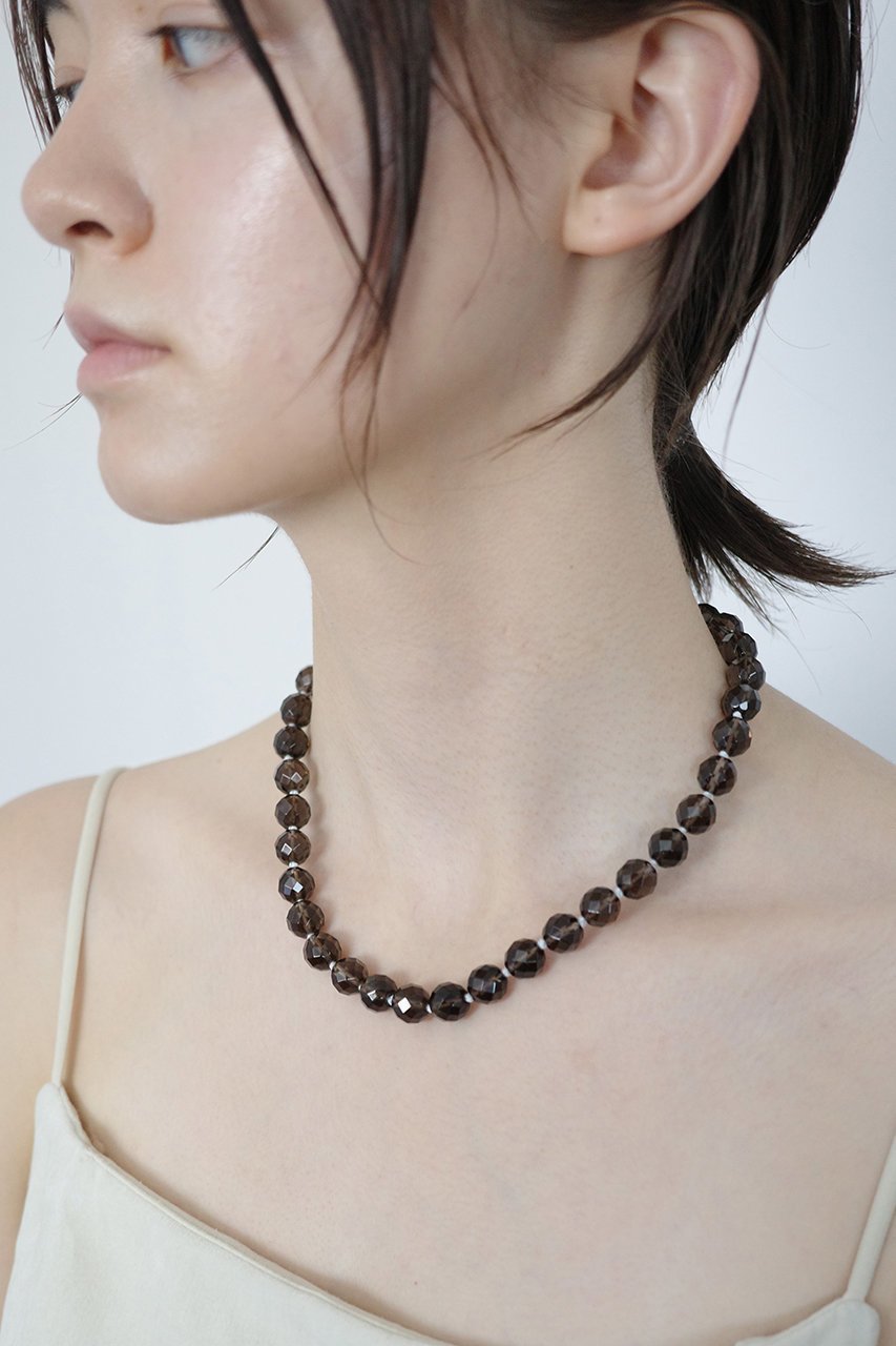 【メゾンドパルス/MAISON DPULSE】の【ELLE SHOP限定】Smoke allknot ネックレス 人気、トレンドファッション・服の通販 founy(ファニー) 　ファッション　Fashion　レディースファッション　Fashion for Women　ジュエリー　Jewelry　ネックレス　Necklaces & Pendants　2025年　2025　2025-2026秋冬・A/W　Autumn/Winter 2025–26 AW25–26　シンプル　Simple, Minimal　トレンド　Trend, Trending Now　ネックレス　Necklace, Pendant Necklace　A/W・秋冬　Autumn/Winter　other-2|ID: prp329100004630716 ipo3291000000033312656