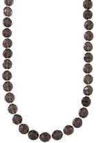 【メゾンドパルス/MAISON DPULSE】の【ELLE SHOP限定】Smoke allknot ネックレス ブラウン|ID:prp329100004630716