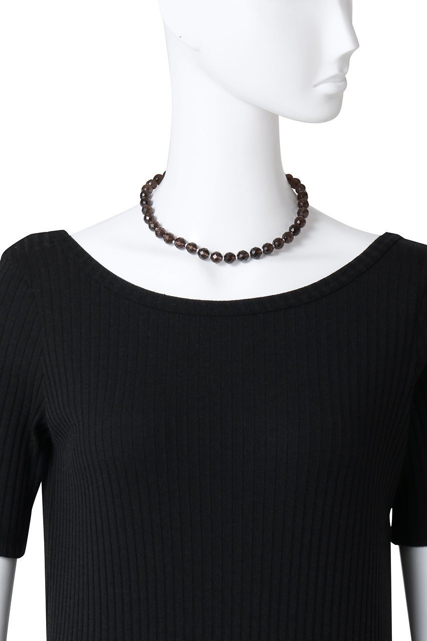 【メゾンドパルス/MAISON DPULSE】の【ELLE SHOP限定】Smoke allknot ネックレス 人気、トレンドファッション・服の通販 founy(ファニー) 　ファッション　Fashion　レディースファッション　Fashion for Women　ジュエリー　Jewelry　ネックレス　Necklaces & Pendants　シンプル　Simple, Minimal　トレンド　Trend, Trending Now　ネックレス　Necklace, Pendant Necklace　other-3|ID: prp329100004630716 ipo3291000000035511612