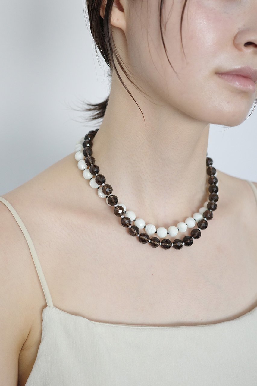 【メゾンドパルス/MAISON DPULSE】の【ELLE SHOP限定】Shell allknot ネックレス 人気、トレンドファッション・服の通販 founy(ファニー) 　ファッション　Fashion　レディースファッション　Fashion for Women　ジュエリー　Jewelry　ネックレス　Necklaces & Pendants　2025年　2025　2025-2026秋冬・A/W　Autumn/Winter 2025–26 AW25–26　ショート　Short, Short Length　シンプル　Simple, Minimal　ネックレス　Necklace, Pendant Necklace　A/W・秋冬　Autumn/Winter　other-7|ID: prp329100004630717 ipo3291000000033312670