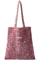 【ウーア/Uhr】の【ELLE SHOP限定】スパンコールベロア トートバッグ ピンク|ID: prp329100004630723 ipo3291000000036132118