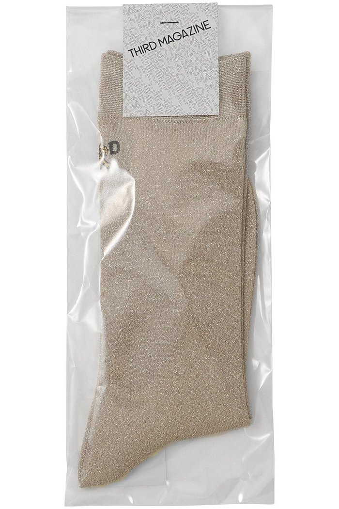 【サードマガジン/THIRD MAGAZINE】のTHIRD MAGAZINE×mikomori ロゴ刺繍ラメソックス インテリア・キッズ・メンズ・レディースファッション・服の通販 founy(ファニー) https://founy.com/ ファッション Fashion レディースファッション Fashion for Women ソックス&靴下 Socks & Hosiery レッグウェア・ストッキング Legwear & Hosiery シルバー Silver, Metallic Silver ソックス Socks, Hosiery ミドル Middle Length, Mid Height 人気 Popular, Best Seller |ID: prp329100004630726 ipo3291000000035615570