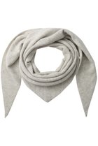 【マルティニーク/martinique】の【ASAUCE MELER】シームレストライアングルカシミヤニットストール ライトグレー|ID:prp329100004630730