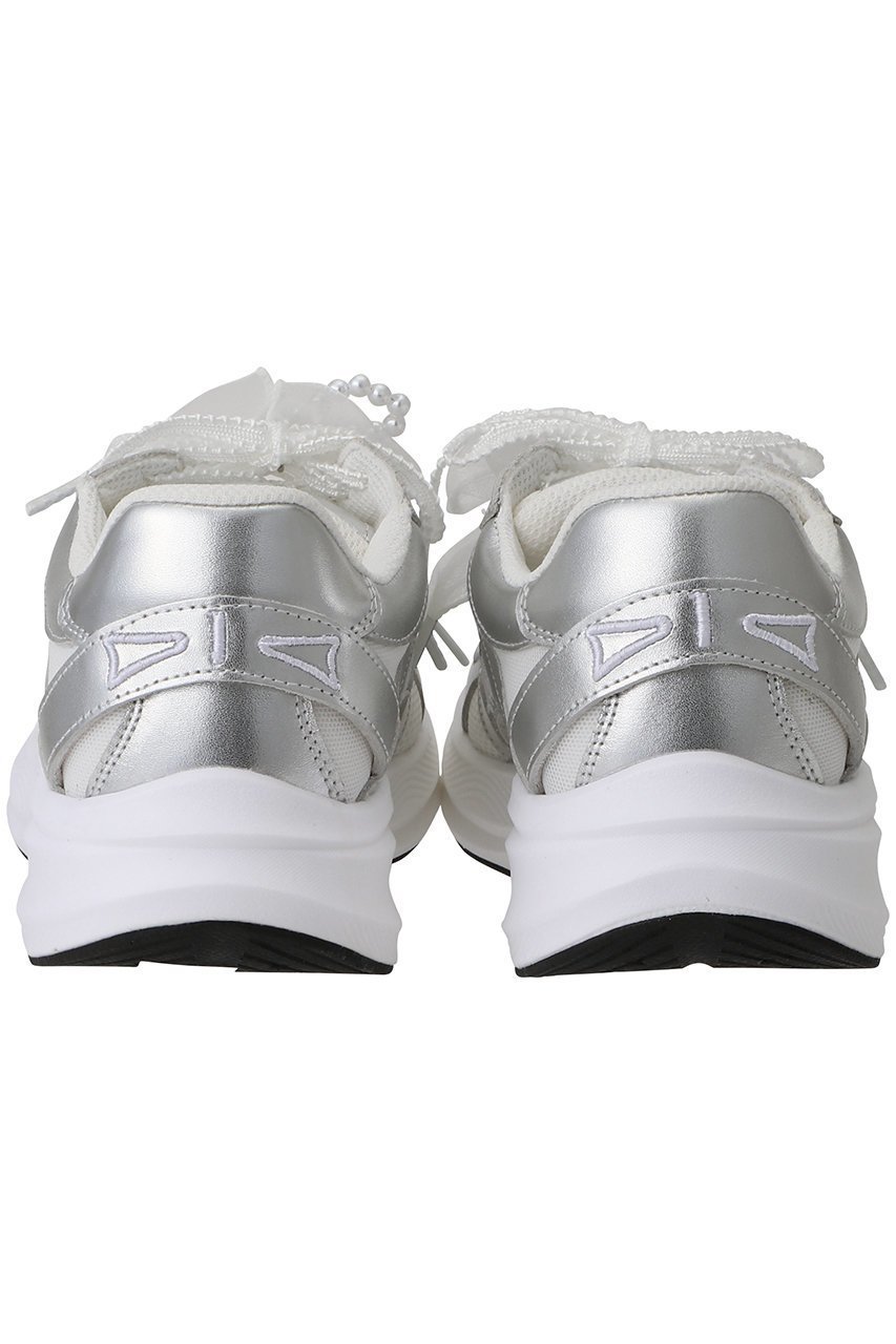 【スタッカート/STACCATO】のミーニャ2WAYデコスニーカー【チャーム取り外し可能】 人気、トレンドファッション・服の通販 founy(ファニー) 　ファッション　Fashion　レディースファッション　Fashion for Women　スニーカー　Sneakers, Trainers　チャーム　Charm, Pendant　チュール　Tulip, Tulip Motif　パール　Pearl, Pearl Accent　リボン　Ribbon, Bow　レーシー　Lacy, Lace-Like　レース　Lace, Lace Fabric　軽量　Lightweight, Ultra Light　other-3|ID: prp329100004630745 ipo3291000000035615578