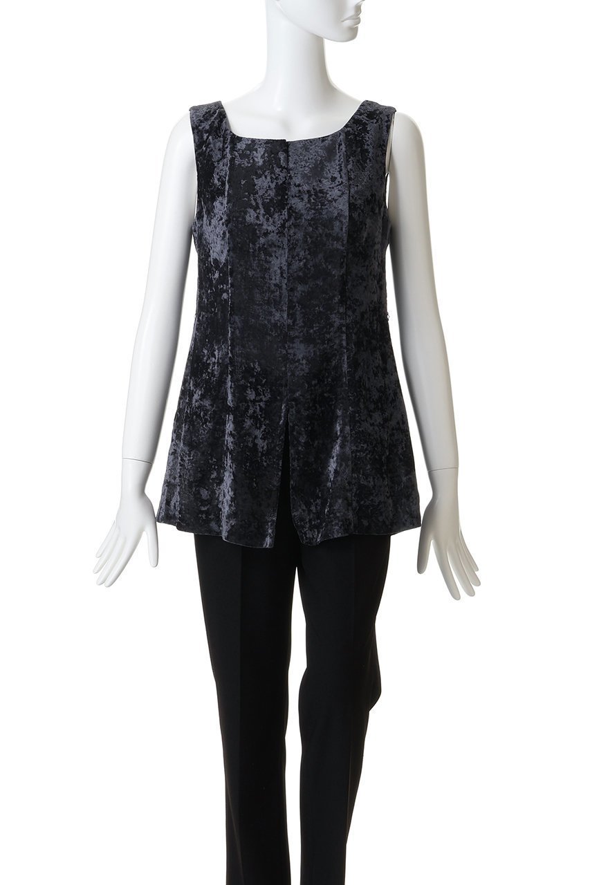 【スタニングルアー/STUNNING LURE】のシアーベルベットトップス 人気、トレンドファッション・服の通販 founy(ファニー) 　ファッション　Fashion　レディースファッション　Fashion for Women　トップス・カットソー　Cut & Sew Tops　シャツ・ブラウス・オフィスカジュアル　Elegant Blouses & Button-Ups　ロングTシャツ・Tシャツ　Longline T-Shirts & Tees　カットソー・ベーシックTシャツ　Cut-and-Sewn Tops / Stretch Tees & Basics　おすすめ　Recommended / Our Picks　クラッシュ　Distressed, Crashed Style　シェイプ　Shape, Slim Fit　スリーブ　Sleeve, Long Sleeve / Short Sleeve　セットアップ　Set-Up, Coordinated Outfit　デコルテ　Décolleté, Neckline　ノースリーブ　Sleeveless, No-Sleeve　ロング　Long, Long-Length　エレガント 上品　Elegant　秋　Autumn　other-6|ID: prp329100004630755 ipo3291000000036182324