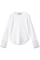 【サードマガジン/THIRD MAGAZINE】のレース袖カットソー 人気、トレンドファッション・服の通販 founy(ファニー) ファッション Fashion レディースファッション Fashion for Women トップス・カットソー Cut & Sew Tops シャツ・ブラウス・オフィスカジュアル Elegant Blouses & Button-Ups ロングTシャツ・Tシャツ Longline T-Shirts & Tees カットソー・ベーシックTシャツ Cut-and-Sewn Tops / Stretch Tees & Basics 2025年 2025 2025-2026秋冬・A/W Autumn/Winter 2025–26 AW25–26 カットソー Cut and Sewn Top カフス Cuff Design シンプル Simple, Minimal ジャケット Jacket, Outerwear スウェット / スエット Sweatshirt, Sweatwear スリーブ Sleeve, Long Sleeve / Short Sleeve レース Lace, Lace Fabric ロング Long, Long-Length A/W・秋冬 Autumn/Winter |ID:prp329100004630761