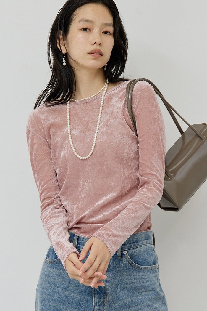 【ガリャルダガランテ/GALLARDAGALANTE】のメッシュフロッキーロンT インテリア・キッズ・メンズ・レディースファッション・服の通販 founy(ファニー) https://founy.com/ ファッション Fashion レディースファッション Fashion for Women トップス・カットソー Cut & Sew Tops シャツ・ブラウス・オフィスカジュアル Elegant Blouses & Button-Ups ロングTシャツ・Tシャツ Longline T-Shirts & Tees カットソー・ベーシックTシャツ Cut-and-Sewn Tops / Stretch Tees & Basics コンパクト Compact, Small Size シンプル Simple, Minimal スリーブ Sleeve, Long Sleeve / Short Sleeve ベロア Velour, Soft Velvet メッシュ Mesh, Net Fabric ロング Long, Long-Length 冬 Winter / This Winter 夏 Summer 秋 Autumn |ID: prp329100004630764 ipo3291000000035868014