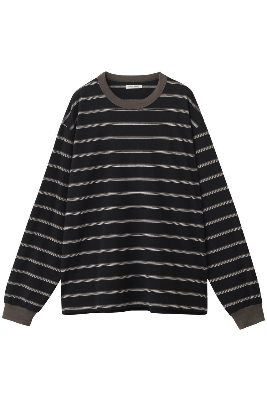 【ユニバーサルプロダクツ/UNIVERSAL PRODUCTS / MEN】の【MEN】ORIGINAL BORDER L/S T-SHIRTS ロングスリーブTシャツ 人気、トレンドファッション・服の通販 founy(ファニー) 　ファッション　Fashion　メンズファッション　Fashion for Men　トップス・カットソー　Cut & Sew Tops　メンズシャツ　Shirts　ロングTシャツ・Tシャツ / 着回し力抜群　Longline T-Shirts & Tees　2025年　2025　2025-2026秋冬・A/W　Autumn/Winter 2025–26 AW25–26　スリーブ　Sleeve, Long Sleeve / Short Sleeve　バランス　Balance, Style Balance　ボーダー　Border, Stripe　リラックス　Relax, Relaxed Fit　ロング　Long, Long-Length　定番　Standard, Basic Item　A/W・秋冬　Autumn/Winter　 other-1|ID: prp329100004630769 ipo3291000000033313030