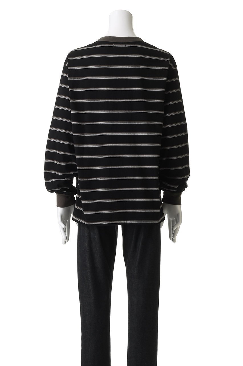 【ユニバーサルプロダクツ/UNIVERSAL PRODUCTS / MEN】の【MEN】ORIGINAL BORDER L/S T-SHIRTS ロングスリーブTシャツ 人気、トレンドファッション・服の通販 founy(ファニー) 　ファッション　Fashion　メンズファッション　Fashion for Men　トップス・カットソー　Cut & Sew Tops　メンズシャツ　Shirts　ロングTシャツ・Tシャツ / 着回し力抜群　Longline T-Shirts & Tees　2025年　2025　2025-2026秋冬・A/W　Autumn/Winter 2025–26 AW25–26　スリーブ　Sleeve, Long Sleeve / Short Sleeve　バランス　Balance, Style Balance　ボーダー　Border, Stripe　リラックス　Relax, Relaxed Fit　ロング　Long, Long-Length　定番　Standard, Basic Item　A/W・秋冬　Autumn/Winter　other-4|ID: prp329100004630769 ipo3291000000033313035