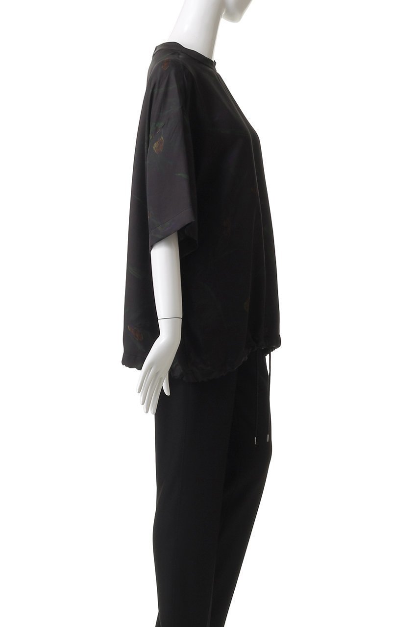 【ニアー ニッポン/near.nippon】のボタニカルプリント オーバーTシャツ 人気、トレンドファッション・服の通販 founy(ファニー) 　ファッション　Fashion　レディースファッション　Fashion for Women　トップス・カットソー　Cut & Sew Tops　シャツ・ブラウス・オフィスカジュアル　Elegant Blouses & Button-Ups　ロングTシャツ・Tシャツ　Longline T-Shirts & Tees　カットソー・ベーシックTシャツ　Cut-and-Sewn Tops / Stretch Tees & Basics　2025年　2025　2025-2026秋冬・A/W　Autumn/Winter 2025–26 AW25–26　なめらか　Smooth, Silky Texture　インナー　Innerwear　カットソー　Cut and Sewn Top　キュプラ　Cupro, Eco Fabric　コクーン　Cocoon, Cocoon Silhouette　ショート　Short, Short Length　スリーブ　Sleeve, Long Sleeve / Short Sleeve　ツイル　Twist, Twisted Detail　ドローコード　Drawcord, Drawstring Cord　ハイネック　High Neck, Mock Neck　フォーマル　Formal, Dressy　ボタニカル　Botanical, Floral Pattern　マニッシュ　Mannish, Boyish　リラックス　Relax, Relaxed Fit　エレガント 上品　Elegant　A/W・秋冬　Autumn/Winter　other-3|ID: prp329100004630770 ipo3291000000033313043