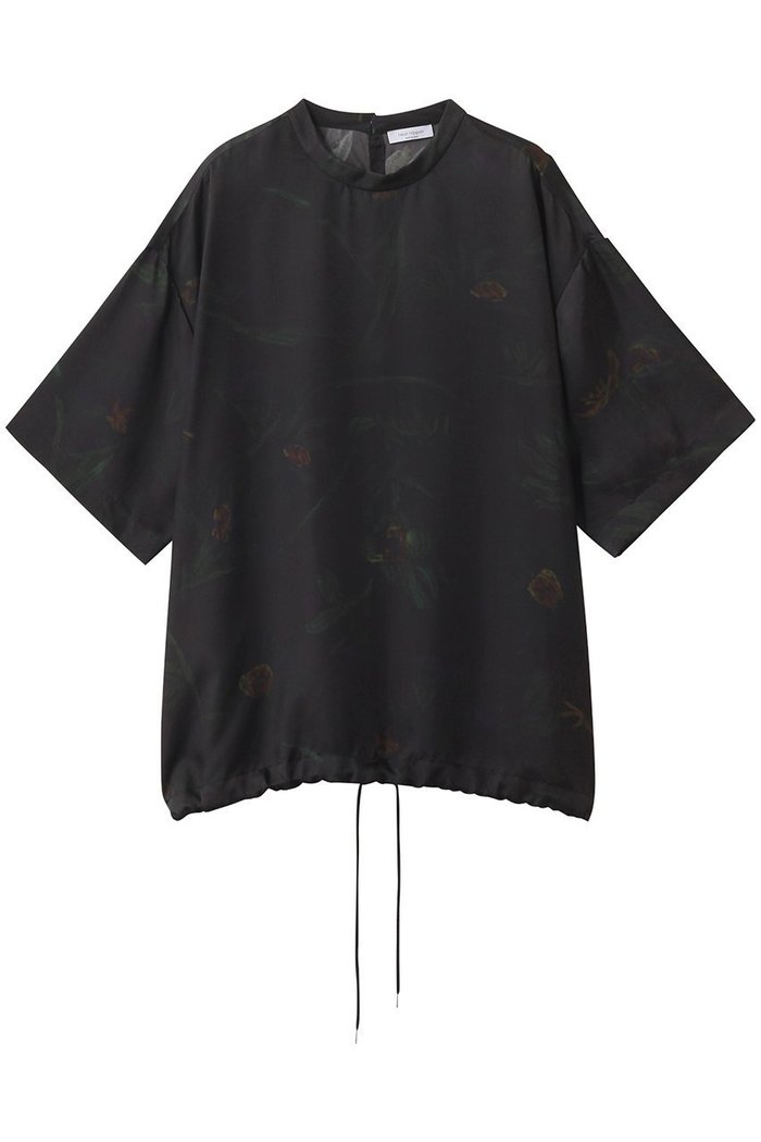 【ニアー ニッポン/near.nippon】のボタニカルプリント オーバーTシャツ インテリア・キッズ・メンズ・レディースファッション・服の通販 founy(ファニー) https://founy.com/ ファッション Fashion レディースファッション Fashion for Women トップス・カットソー Cut & Sew Tops シャツ・ブラウス・オフィスカジュアル Elegant Blouses & Button-Ups ロングTシャツ・Tシャツ Longline T-Shirts & Tees カットソー・ベーシックTシャツ Cut-and-Sewn Tops / Stretch Tees & Basics なめらか Smooth, Silky Texture インナー Innerwear カットソー Cut and Sewn Top キュプラ Cupro, Eco Fabric コクーン Cocoon, Cocoon Silhouette ショート Short, Short Length スリーブ Sleeve, Long Sleeve / Short Sleeve ツイル Twist, Twisted Detail ドローコード Drawcord, Drawstring Cord ハイネック High Neck, Mock Neck フォーマル Formal, Dressy ボタニカル Botanical, Floral Pattern マニッシュ Mannish, Boyish リラックス Relax, Relaxed Fit エレガント 上品 Elegant A/W・秋冬 Autumn/Winter |ID: prp329100004630770 ipo3291000000036132241