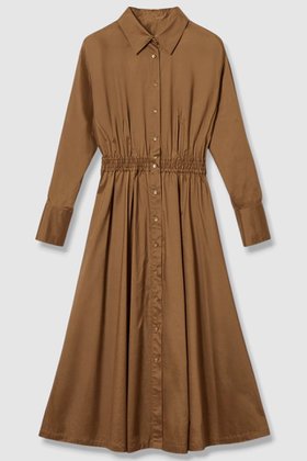 【アナイ/ANAYI】のブライトグログランシャツワンピース 人気、トレンドファッション・服の通販 founy(ファニー) ファッション Fashion レディースファッション Fashion for Women ワンピース Dresses シャツワンピース / 1枚で着映えコーデ Shirt Dresses チュニック Tunic Tops & Dresses 2025年 2025 2025-2026秋冬・A/W Autumn/Winter 2025–26 AW25–26 ギャザー Gathered, Ruffled グログラン Grosgrain, Grosgrain Ribbon シルク Silk, 100% Silk チュニック Tunic, Long Top ドレス Dress, One-Piece ロング Long, Long-Length エレガント 上品 Elegant A/W・秋冬 Autumn/Winter |ID:prp329100004630775