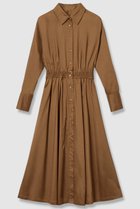 【アナイ/ANAYI】のブライトグログランシャツワンピース ブラウン|ID: prp329100004630775 ipo3291000000035799893