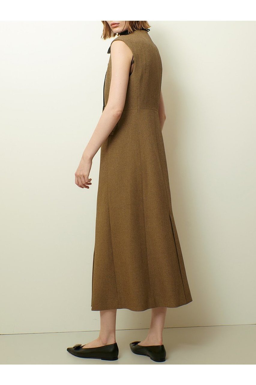 【アルアバイル/allureville】のツィードライクロングジレワンピース 人気、トレンドファッション・服の通販 founy(ファニー) 　ファッション　Fashion　レディースファッション　Fashion for Women　アウター　Coat / Outerwear Collection　ワンピース　Dresses　チュニック　Tunic Tops & Dresses　2025年　2025　2025-2026秋冬・A/W　Autumn/Winter 2025–26 AW25–26　チュニック　Tunic, Long Top　バランス　Balance, Style Balance　フィット　Fit, Slim Fit　フリンジ　Fringe, Tassel　マニッシュ　Mannish, Boyish　ロング　Long, Long-Length　再入荷　Restock / Back in Stock　A/W・秋冬　Autumn/Winter　other-4|ID: prp329100004630780 ipo3291000000033313122