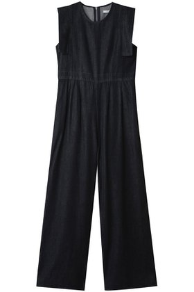 【クラネ/CLANE】 SQUARE SLEEVE DENIM ALL IN ONE/ワンピース人気、トレンドファッション・服の通販 founy(ファニー) ファッション Fashion レディースファッション Fashion for Women ワンピース Dresses オールインワン・ワンピース Dresses and Jumpsuits チュニック Tunic Tops & Dresses スクエア Square, Square Shape スリーブ Sleeve, Long Sleeve / Short Sleeve チュニック Tunic, Long Top デニム Denim, Jeans Material ロング Long, Long-Length |ID:prp329100004630783