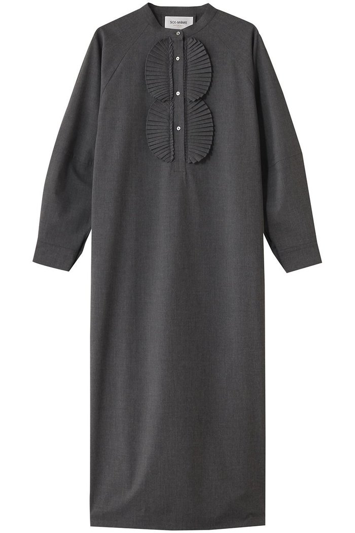 【マリリンムーン/MARILYN MOON】の【SOI-MeME】プリーツジャボワンピース インテリア・キッズ・メンズ・レディースファッション・服の通販 founy(ファニー) https://founy.com/ ファッション Fashion レディースファッション Fashion for Women ワンピース Dresses チュニック Tunic Tops & Dresses おすすめ Recommended / Our Picks なめらか Smooth, Silky Texture コクーン Cocoon, Cocoon Silhouette ストレッチ Stretch, Stretchy Fabric チュニック Tunic, Long Top バランス Balance, Style Balance プリーツ Pleats, Pleated モダン Modern, Contemporary ロング Long, Long-Length |ID: prp329100004630789 ipo3291000000036226103