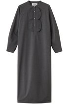 【マリリンムーン/MARILYN MOON】の【SOI-MeME】プリーツジャボワンピース チャコール|ID:prp329100004630789