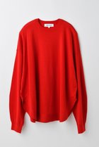 【エンフォルド/ENFOLD】のCIRCLE PULLOVER/プルオーバー 人気、トレンドファッション・服の通販 founy(ファニー) ファッション Fashion レディースファッション Fashion for Women トップス・カットソー Cut & Sew Tops シャツ・ブラウス・オフィスカジュアル Elegant Blouses & Button-Ups カジュアルプルオーバー・ニットトップス Pullovers & Knit Tops / Casual Pullovers サークル Circle, Round Design スリーブ Sleeve, Long Sleeve / Short Sleeve ベーシック Basic, Essential リラックス Relax, Relaxed Fit ルーズ Loose, Oversized ロング Long, Long-Length thumbnail レッド|ID: prp329100004630791 ipo3291000000033313195
