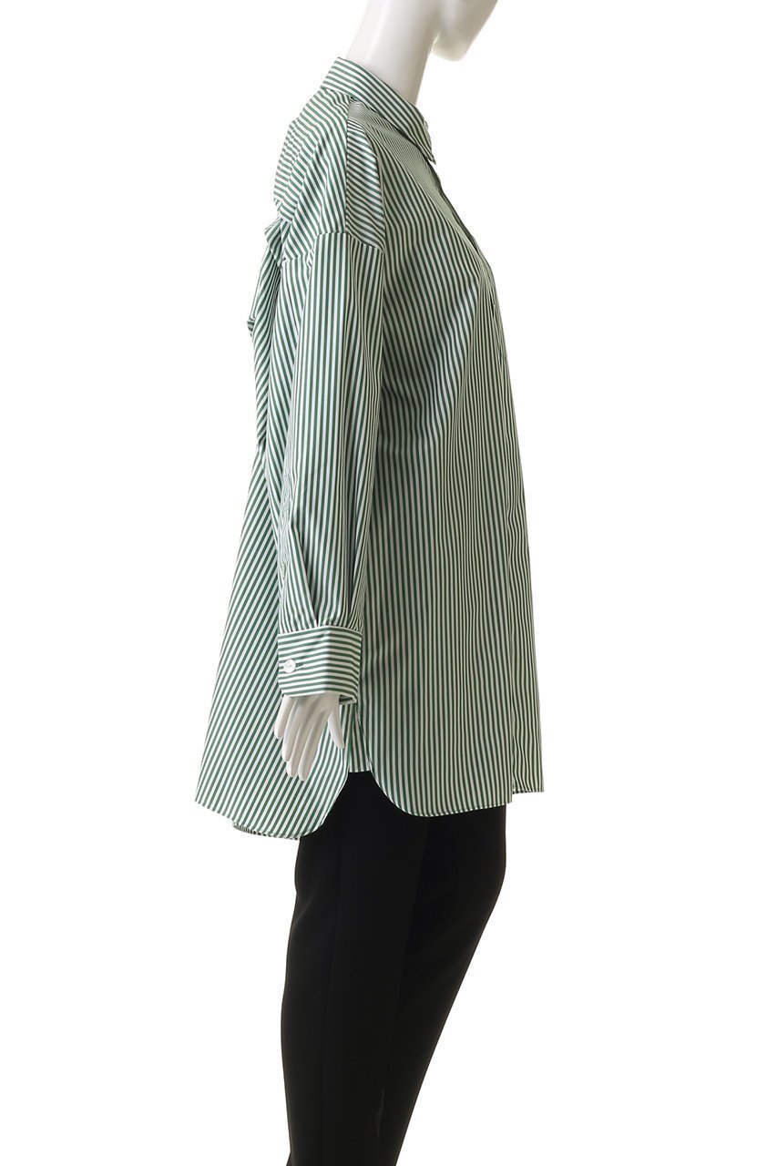 【エンフォルド/ENFOLD】のTUCK BIG SHIRT/シャツ 人気、トレンドファッション・服の通販 founy(ファニー) 　ファッション　Fashion　レディースファッション　Fashion for Women　トップス・カットソー　Cut & Sew Tops　シャツ・ブラウス・オフィスカジュアル　Elegant Blouses & Button-Ups　おすすめ　Recommended / Our Picks　アシンメトリー　Asymmetrical Style　ショート　Short, Short Length　スリーブ　Sleeve, Long Sleeve / Short Sleeve　ランダム　Random, Irregular　ロング　Long, Long-Length　再入荷　Restock / Back in Stock　other-3|ID: prp329100004630799 ipo3291000000033615923
